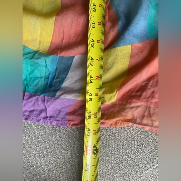 Anthropologie Dress Women’s Small Malika Gauze Maxi Dress Assorted Color Petite - Picture 9 of 11